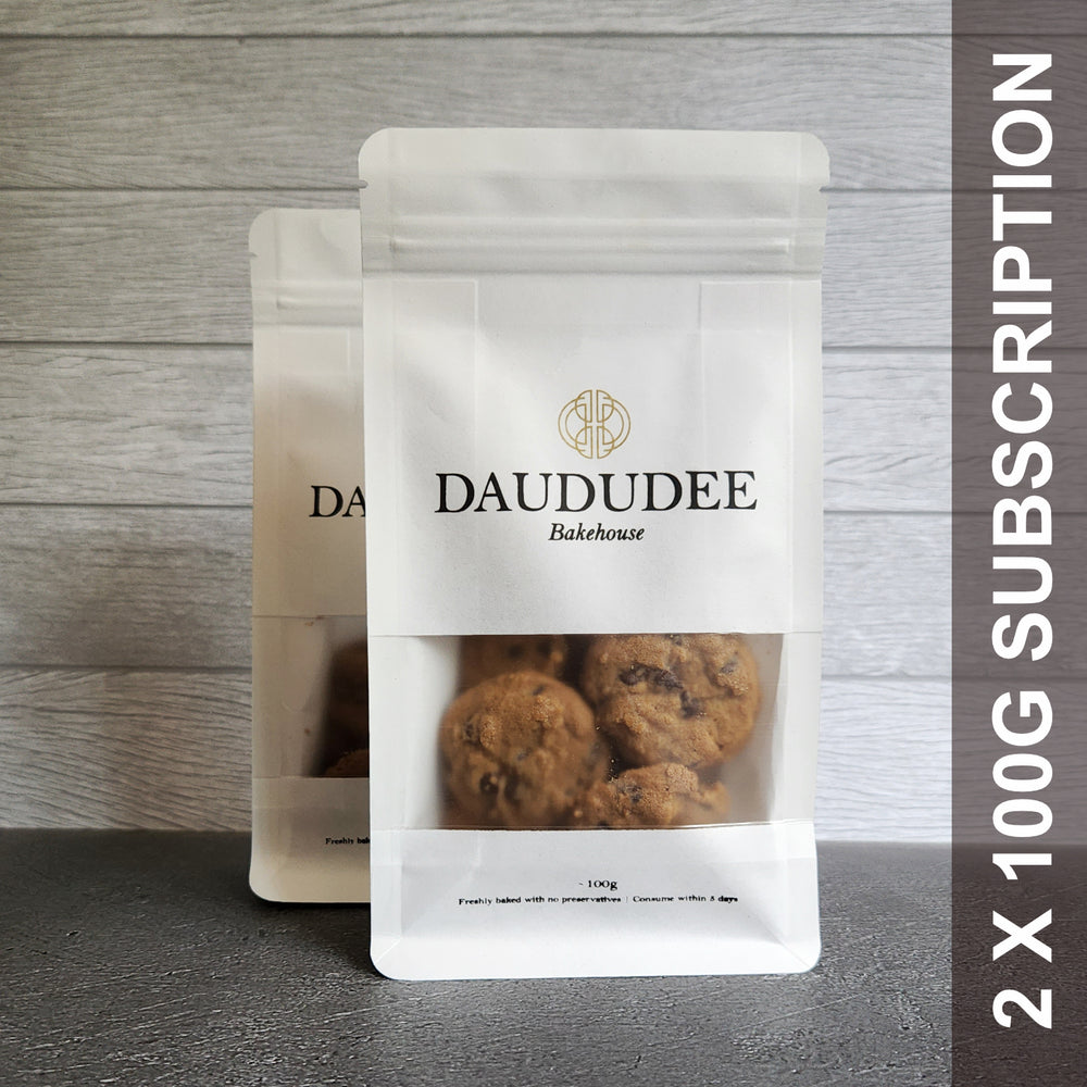 12-month Cookie Subscription (2 x 100g)