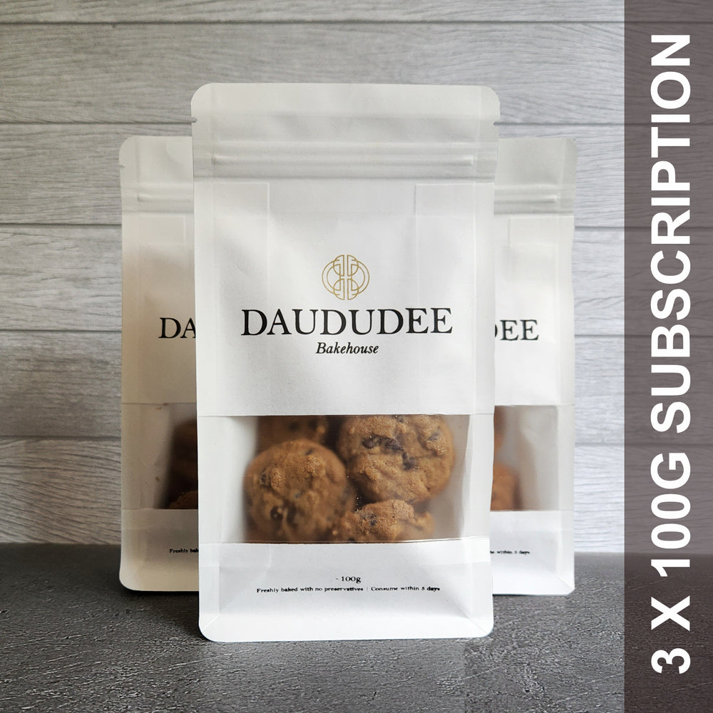 12-month Cookie Subscription (3 x 100g)