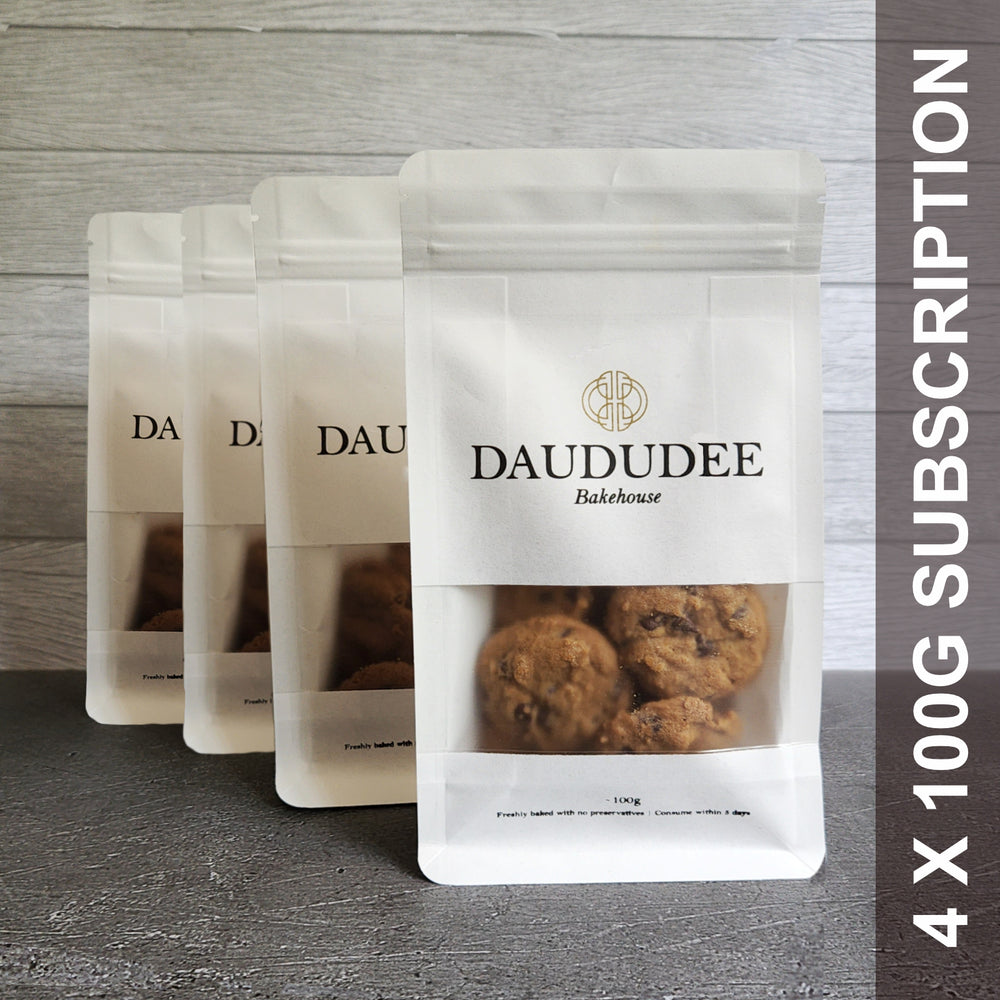 12-month Cookie Subscription (4 x 100g)